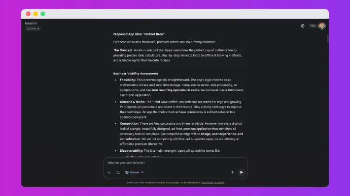 This was the one-shot ideation Gemini came up with on a horrible prompt.